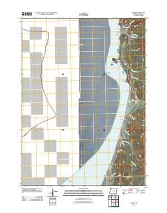 Ophir 2011 topographic map thumbnail