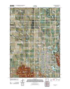 Lebanon 2011 topographic map thumbnail
