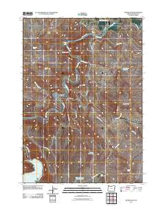 Owyhee Dam 2011 topographic map thumbnail