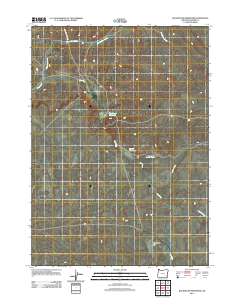 Rockhouse Reservoir 2011 topographic map thumbnail