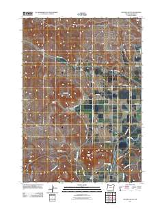 Mitchell Butte 2011 topographic map thumbnail