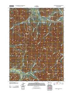 Murphy Mountain 2011 topographic map thumbnail