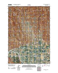 Porters Flat 2011 topographic map thumbnail
