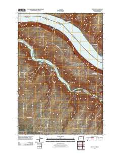 Quinton 2011 topographic map preview