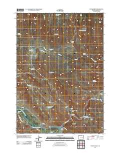 Stemler Ridge 2011 topographic map thumbnail