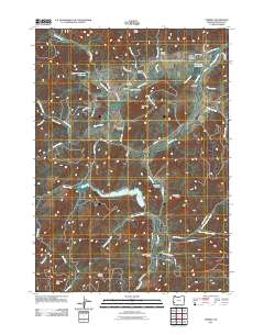 Tenmile 2011 topographic map thumbnail