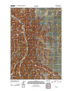 Vinson 2011 topographic map thumbnail