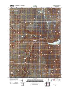 Twin Springs 2011 topographic map thumbnail