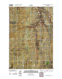 Strawberry Canyon SW 2011 topographic map thumbnail