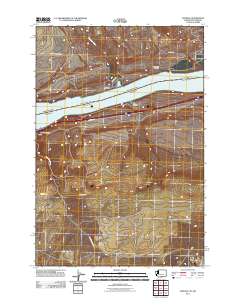 Sundale 2011 topographic map thumbnail