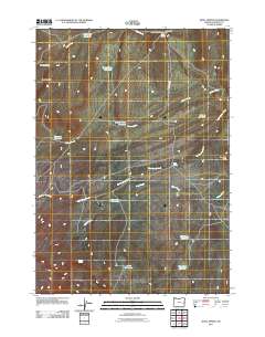 Skull Spring 2011 topographic map thumbnail