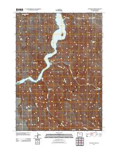 Rooster Comb 2011 topographic map thumbnail