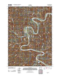 Tyee 2011 topographic map thumbnail
