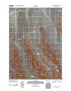 Three Man Butte Well 2011 topographic map thumbnail