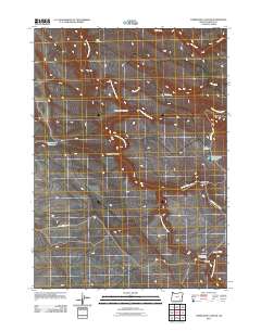 Tombstone Canyon 2011 topographic map thumbnail