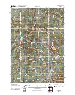 Silverton 2011 topographic map thumbnail