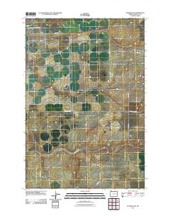 Stanfield SE 2011 topographic map thumbnail