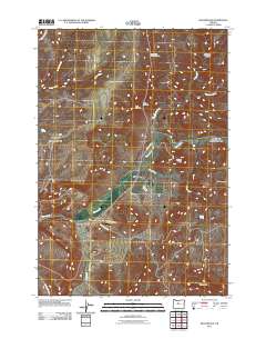 Willowdale 2011 topographic map thumbnail