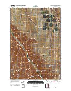 Wolf Hollow Falls 2011 topographic map thumbnail