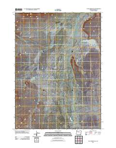 Tule Springs NE 2011 topographic map thumbnail