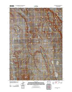 Wilson Butte 2011 topographic map thumbnail