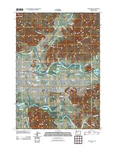 Springfield 2011 topographic map thumbnail