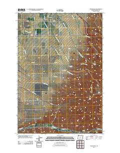 Table Rock 2011 topographic map preview