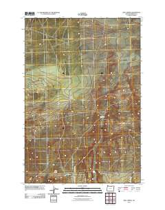 Well Spring 2011 topographic map thumbnail