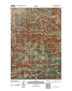 Weston Mountain 2011 topographic map thumbnail
