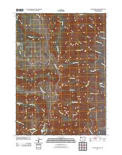 Wildhorse Lake 2011 topographic map thumbnail
