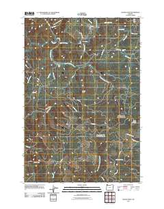 Woods Point 2011 topographic map thumbnail