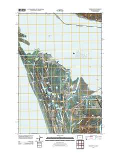 Warrenton 2011 topographic map thumbnail