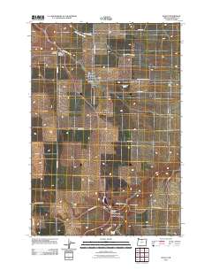 Wasco 2011 topographic map thumbnail