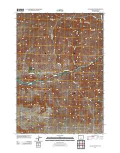 Sugarloaf Butte 2011 topographic map thumbnail
