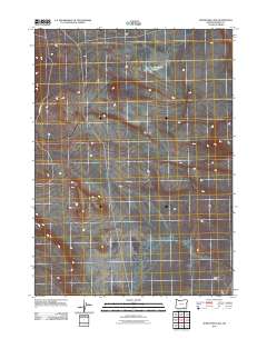 Surveyors Lake 2011 topographic map thumbnail