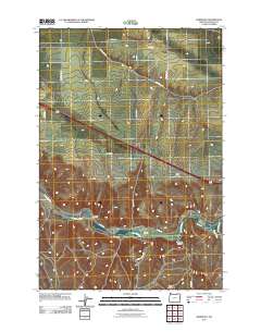 Barnhart 2011 topographic map thumbnail