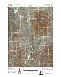 Bartlett Mountain 2011 topographic map thumbnail
