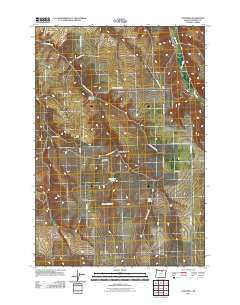 Eightmile 2011 topographic map thumbnail