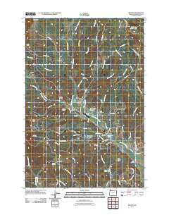 Buxton 2011 topographic map thumbnail