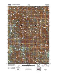 Dora 2011 topographic map thumbnail