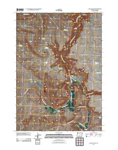 Sand Hollow 2011 topographic map thumbnail