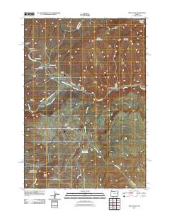 Rye Valley 2011 topographic map thumbnail