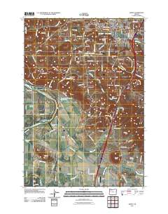 Sidney 2011 topographic map thumbnail