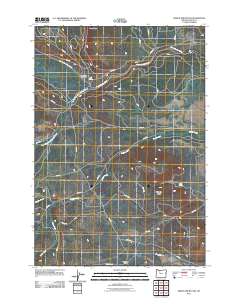 Sidwalter Buttes 2011 topographic map thumbnail