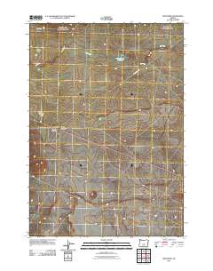 Brothers 2011 topographic map thumbnail