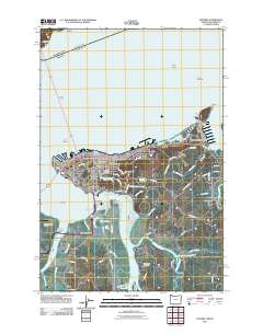 Astoria 2011 topographic map thumbnail