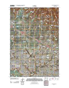 Hillsboro 2011 topographic map thumbnail