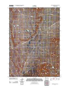 Horse Mountain 2011 topographic map thumbnail