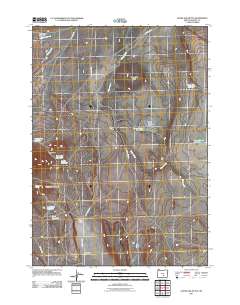 Goose Egg Butte 2011 topographic map thumbnail