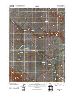 Deer Flat 2011 topographic map preview